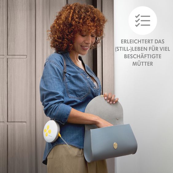 Medela Elektrische Doppelmilchpumpe Hands-free Swing Maxi