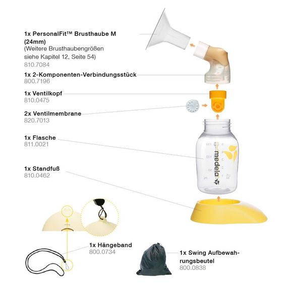 Medela Electric breast pump Swing incl. Calma