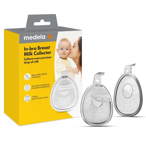 Medela Muttermilch-Auffangschale 2er Pack InBra