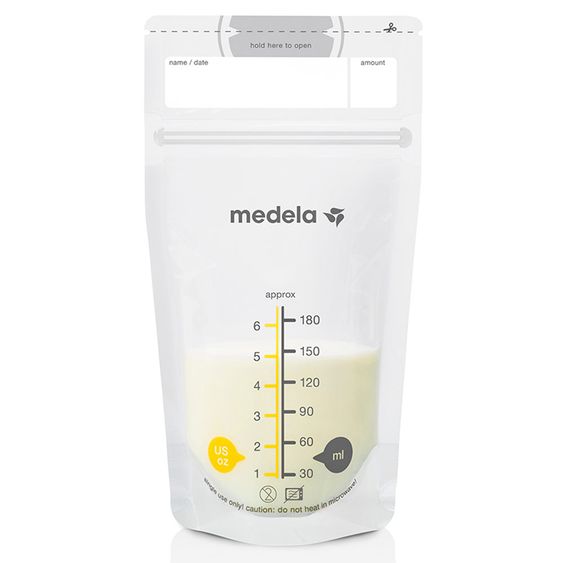 Medela Muttermilchbeutel 50er Pack je 180 ml