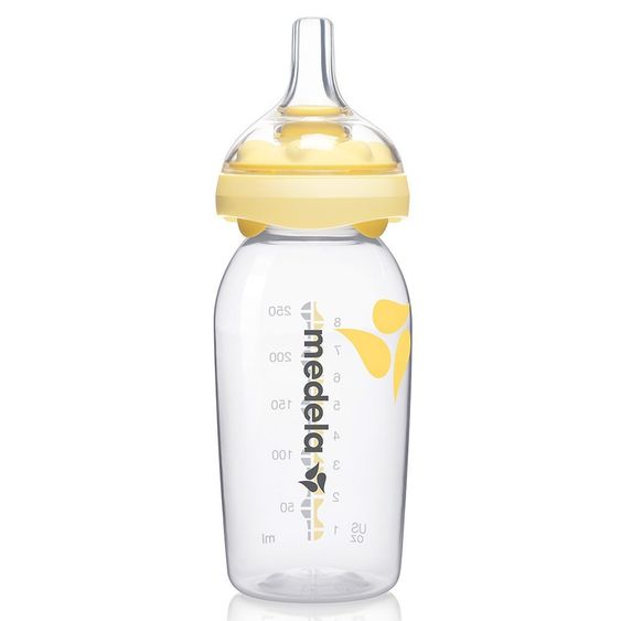 Medela PP-Flasche 250 ml mit Muttermilchsauger Calma