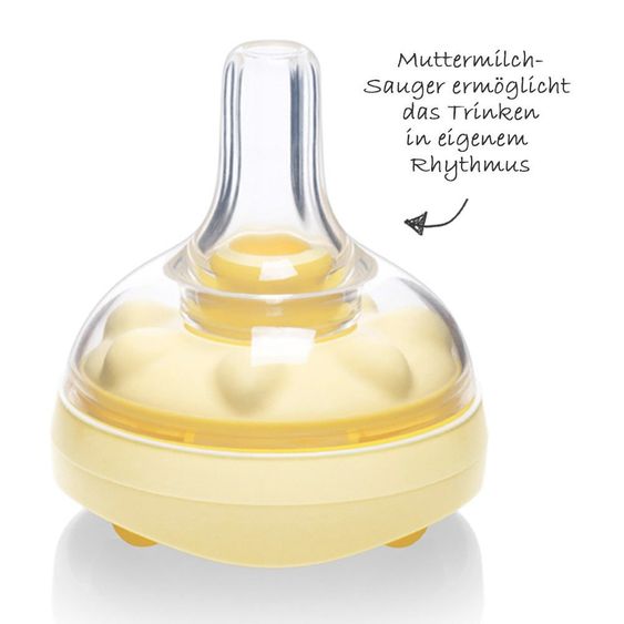 Medela PP-Flasche 250 ml mit Muttermilchsauger Calma