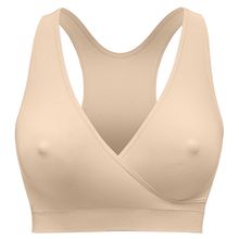 Sleep Bustier for Pregnancy & Nursing Keep Cool Sleep - Chai - Size S