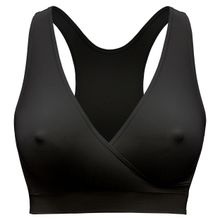 Schlaf-Bustier für Schwangerschaft & Stillzeit Keep Cool Schlaf - Schwarz - Gr. L