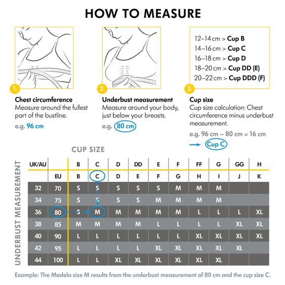 Medela Sleep Bustier for Pregnancy & Nursing Keep Cool Sleep - White - Size M