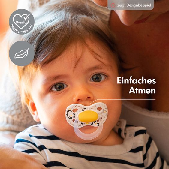 Medela Schnuller 2er Pack Original DUO 0-6 M - Pastell