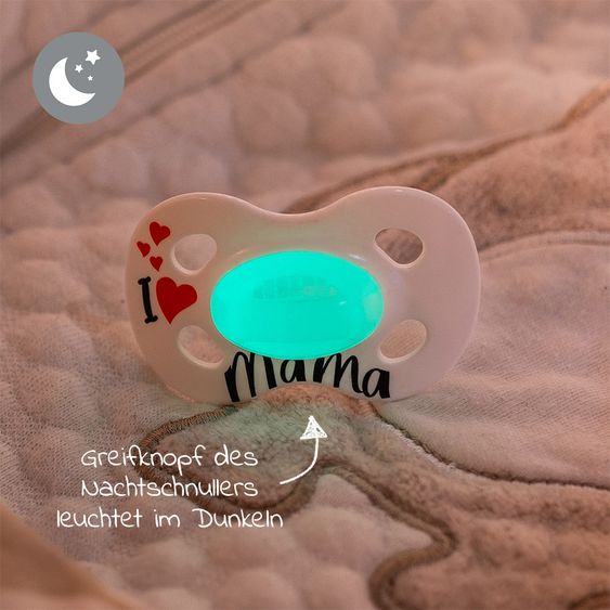 Medela Dummy Day & Night DUO da 18 M - Firma - Bianco Rosso