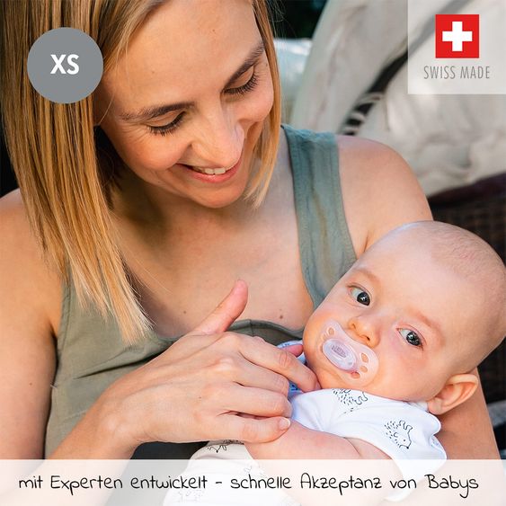 Medela Schnuller New Born DUO 0-2 M - Transparent