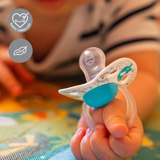 Medela Schnuller Original DUO 0-6 M - Türkis