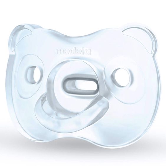 Medela Schnuller Soft Silicone UNO 0-6 M - Hellblau