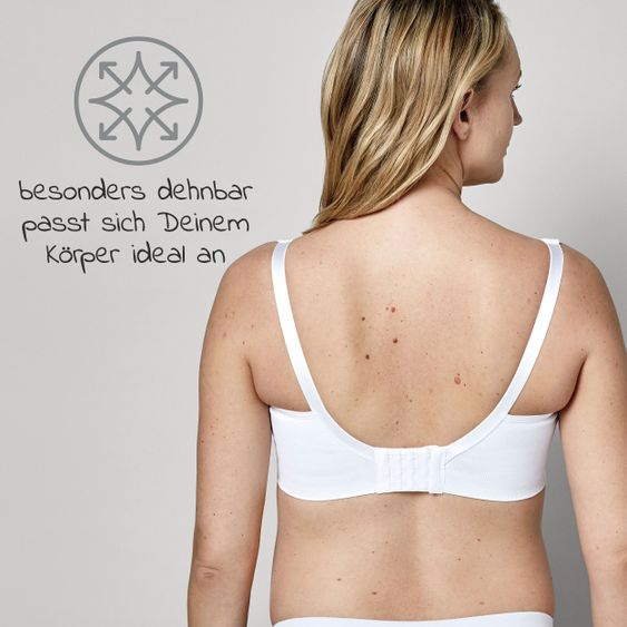 Medela Schwangerschafts- & Still-BH Keep Cool BH - Weiß - Gr. XL