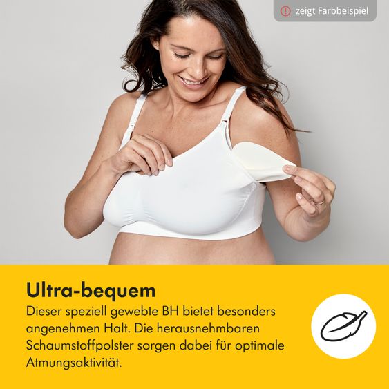 Medela Schwangerschafts- & Still-BH Keep Cool Ultra BH - Schwarz - Gr. L
