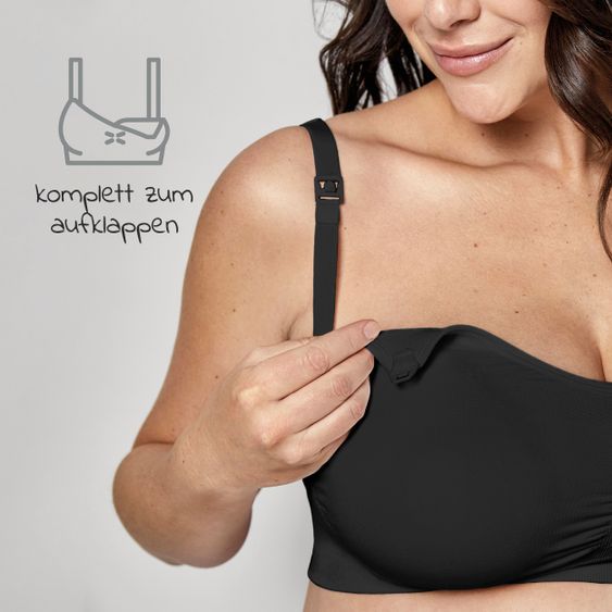 Medela Schwangerschafts- & Still-BH Keep Cool Ultra BH - Schwarz - Gr. L