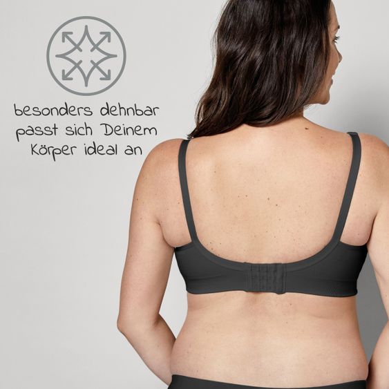 Medela Schwangerschafts- & Still-BH Keep Cool Ultra BH - Schwarz - Gr. L