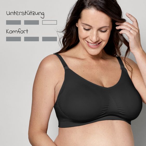 Medela Schwangerschafts- & Still-BH Keep Cool Ultra BH - Schwarz - Gr. L