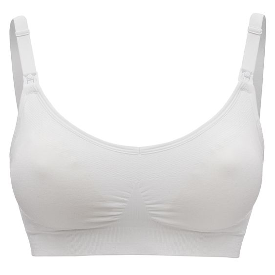 Medela Reggiseno gravidanza e allattamento Keep Cool Ultra BH - Bianco - Taglia: S