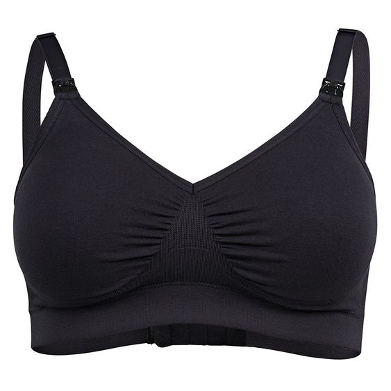 Medela Reggiseno per gravidanza e allattamento Comfort - Nero - Taglia S