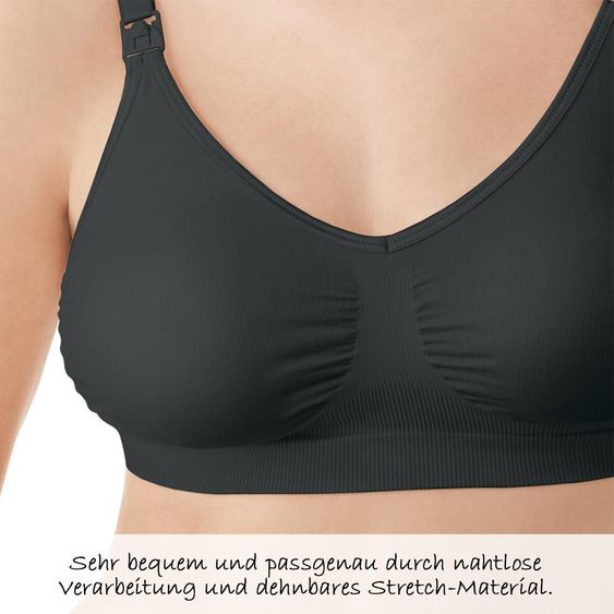 Medela Pregnancy & Nursing Bra - Black - Size S