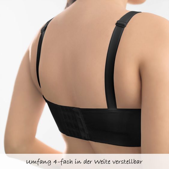 Medela Schwangerschafts- & Still-BH Ultimate BodyFit - Schwarz - Gr. S