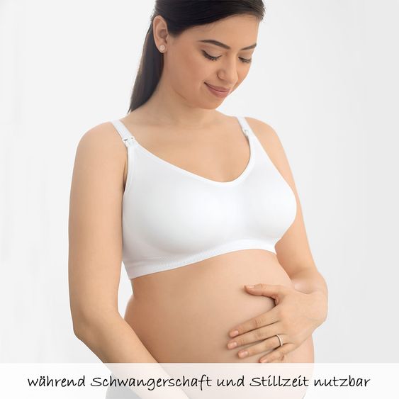 Medela Schwangerschafts- & Still-BH Ultimate BodyFit - Weiß - Gr. S