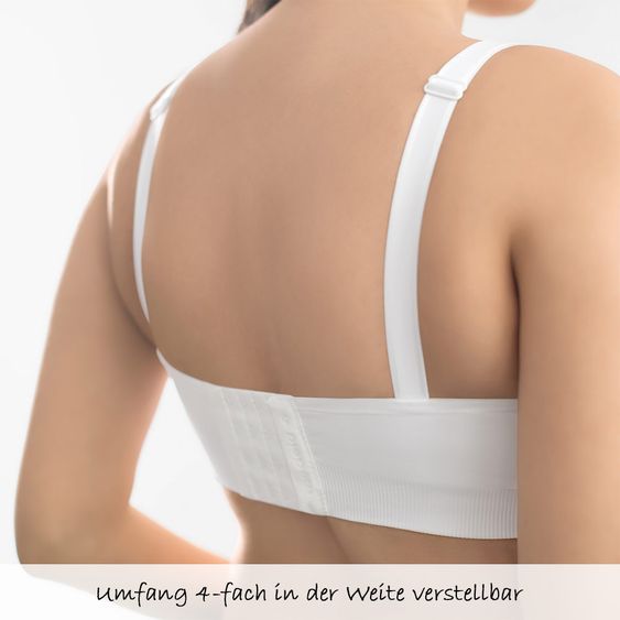 Medela Schwangerschafts- & Still-BH Ultimate BodyFit - Weiß - Gr. S