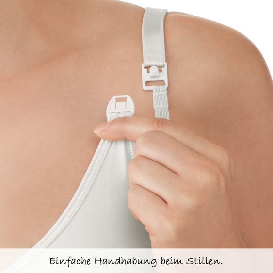 Medela Schwangerschafts- & Still-BH - Weiß - Gr. S