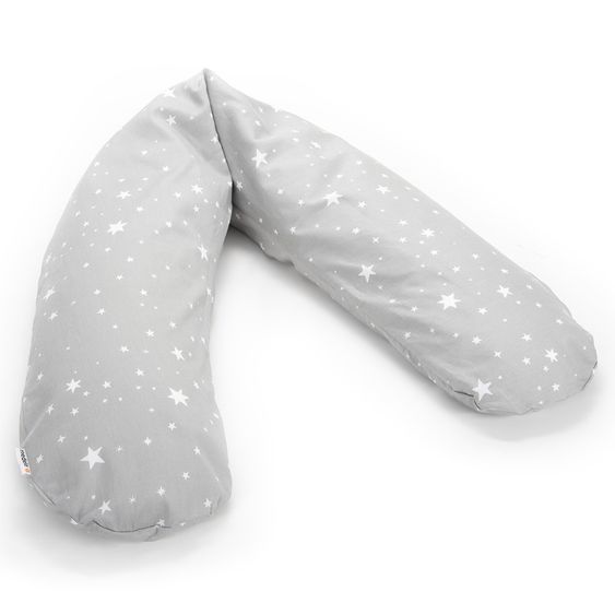 Medela Stillkissen 170 cm - Sterne - Grau Weiß