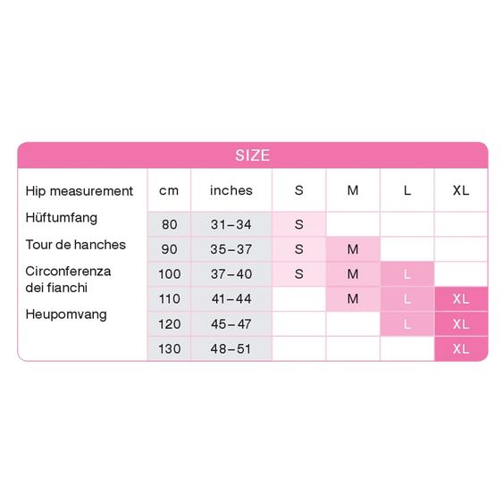 Medela Stützendes Bauchband - Weiß - Gr. S