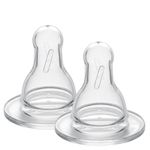 Teat pack of 2 - silicone size M