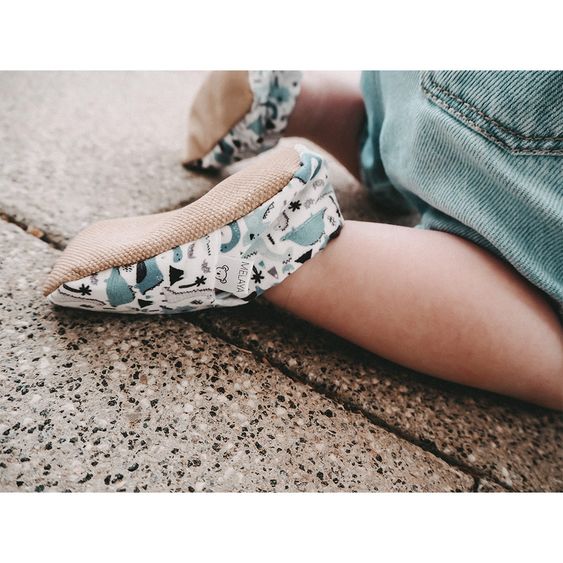 Melaya Babyschuhe - Dinos - Gr. 17/18
