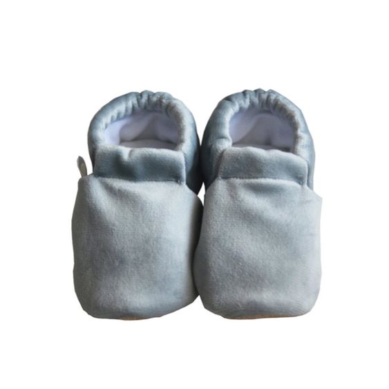 Melaya Babyschuhe - Samt - Mint - Gr. 17/18