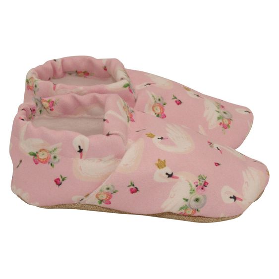 Melaya Babyschuhe - Swan - Rosa - Gr. 17 / 18