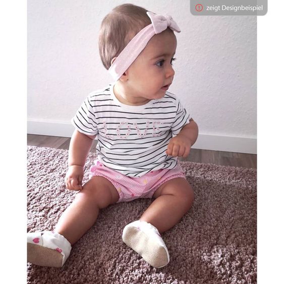 Melaya Babyschuhe - Swan - Rosa - Gr. 17 / 18