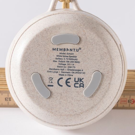 Membantu Bluetooth Lautsprecher White Noise Echo01 mit 10 Klängen - Wheat