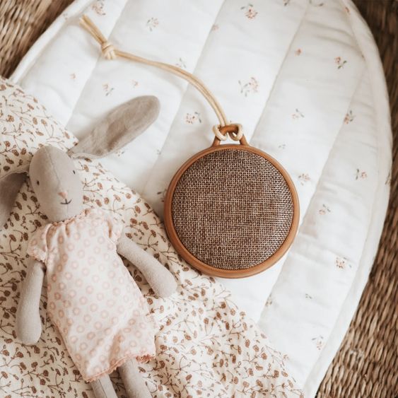 Membantu Bluetooth Lautsprecher White Noise Echo01 mit 10 Klängen - Wood