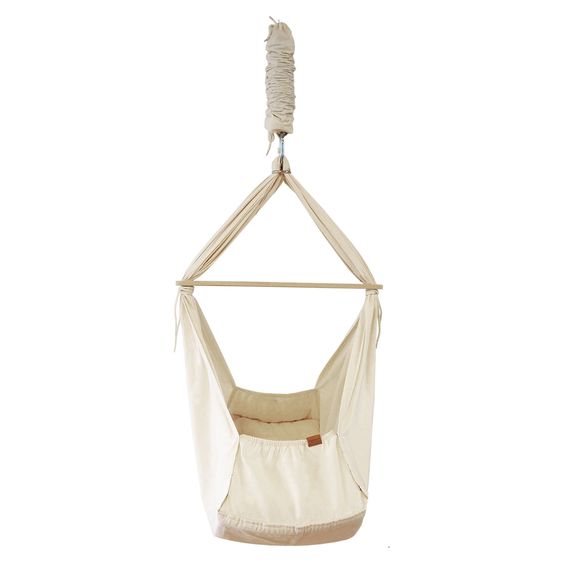 Membantu Basic cradle from 5 kg to 15 kg with organic cotton incl. mattress - natural