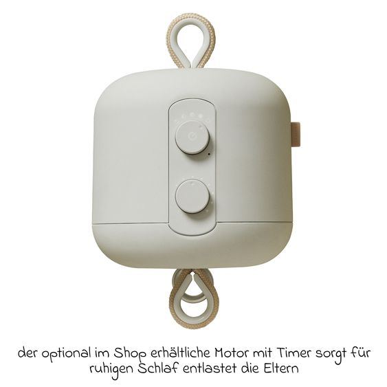 Membantu Federwiege Basic ab 5 kg bis 15 kg belastbar mit Bio-Baumwolle inkl. Matratze - Sage Green