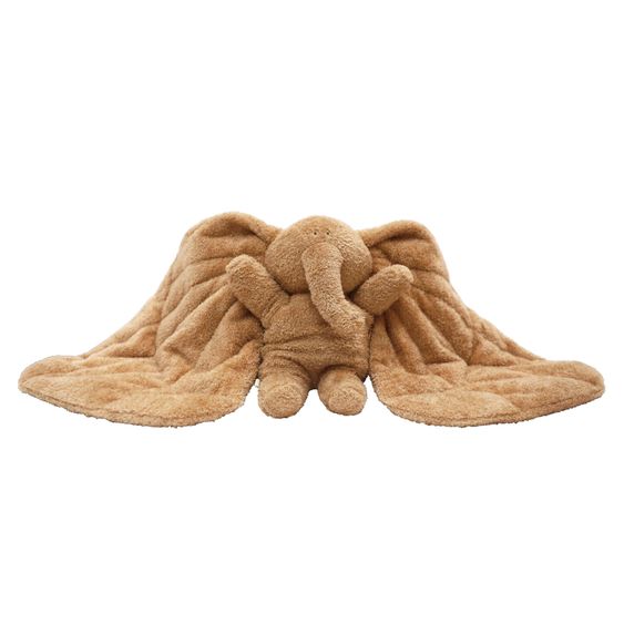 Membantu Peluche Magma in cotone biologico con peso e sacchetto di semi di lino inclusi - Marrone