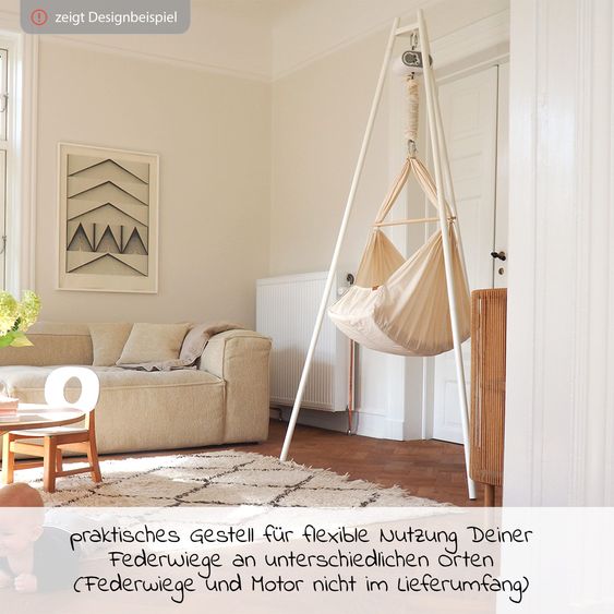 Membantu Wiegenständer Basic für Federwiege Membantu - Grey