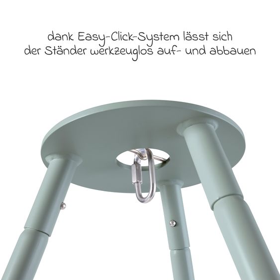 Membantu Wiegenständer Basic für Federwiege Membantu - Sage Green