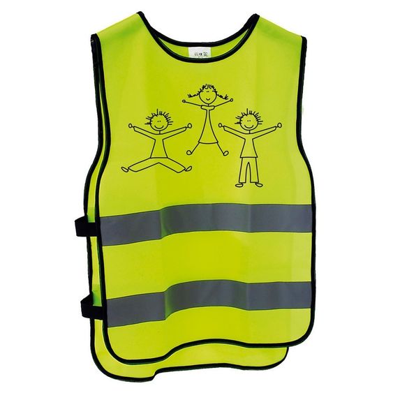 Messingschlager Warnweste Reflex für Kinder - Gr. XXS / XS