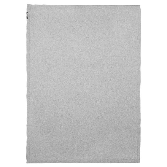 Meyco Baumwoll-Decke 75 x 100 cm - Knit Basic - Grau