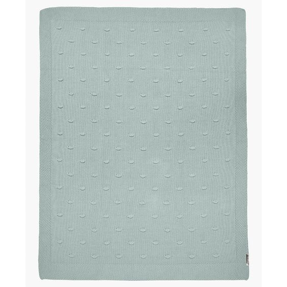 Meyco Cotton blanket 75 x 100 cm - Knots - Green