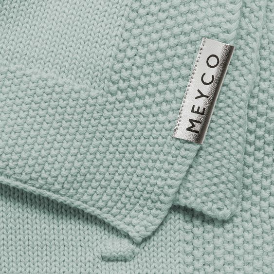 Meyco Coperta di cotone 75 x 100 cm - Nodi - Verde