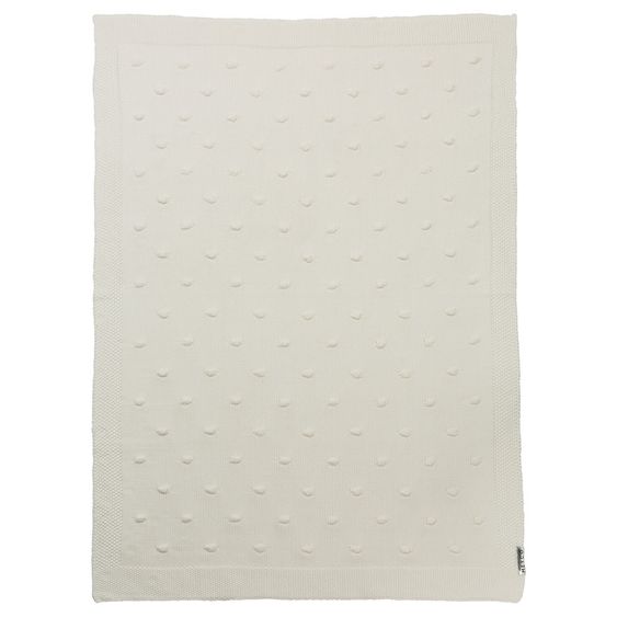 Meyco Kuscheldecke 75 x 100 cm - Knots - Offwhite