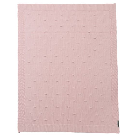 Meyco Kuscheldecke 75 x 100 cm - Knots - Rosa