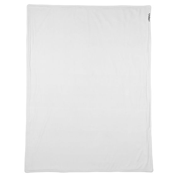 Meyco Baumwoll-Velvet-Decke 75 x 100 cm - Offwhite