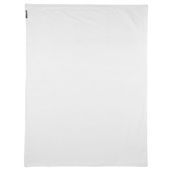 Meyco Baumwoll-Velvet-Decke 75 x 100 cm - Offwhite