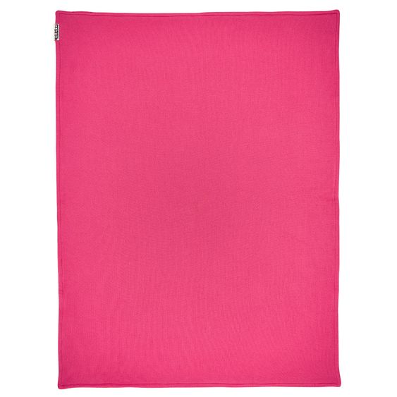Meyco Baumwoll-Velvet-Decke 75 x 100 cm - Rosa