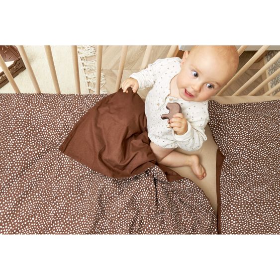 Meyco Bedding 100 x 135 cm - Cheetah - Chocolate